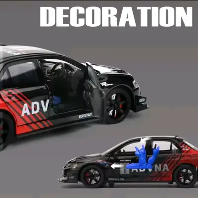 Auto Mitsubishi Lancer Evo IX9 luces y Sonido 1:32 - miniatura 5