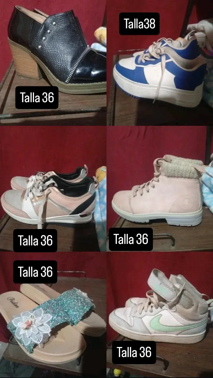 Lote de zapatillas variadas para niños y adultos - 4