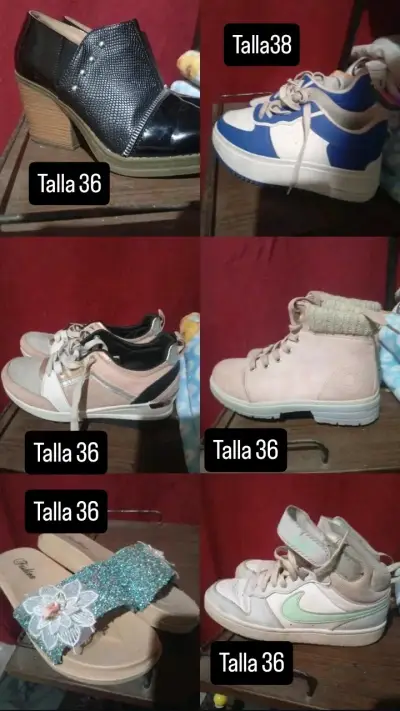 Lote de zapatillas variadas para niños y adultos - miniatura 4