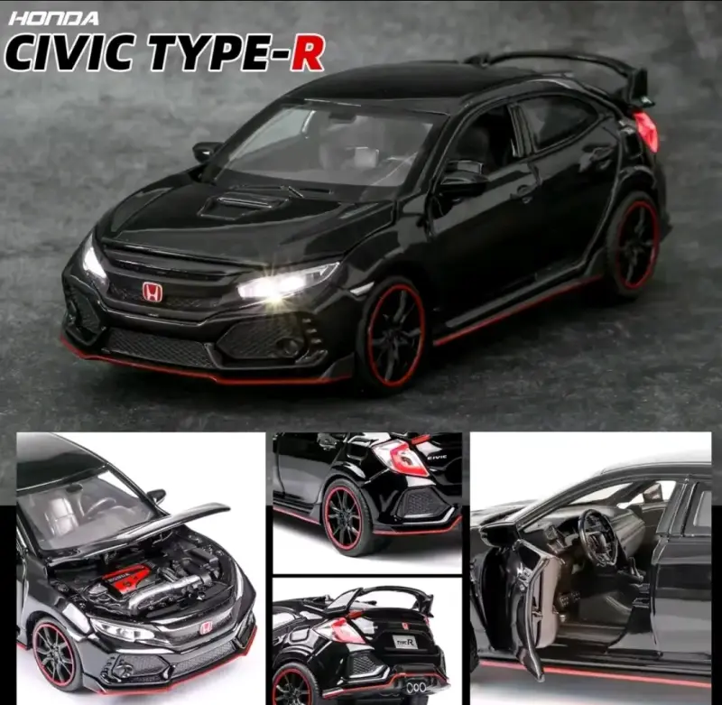 Auto Honda Civic Type R Luces y Sonido. Esc 1:32 - 4