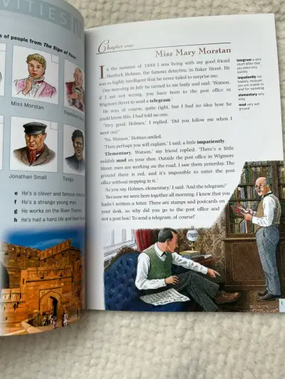 Libro Sherlock Holmes: The Sign of Four - Dominoes - miniatura 3