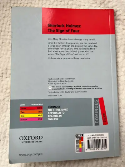 Libro Sherlock Holmes: The Sign of Four - Dominoes - miniatura 6