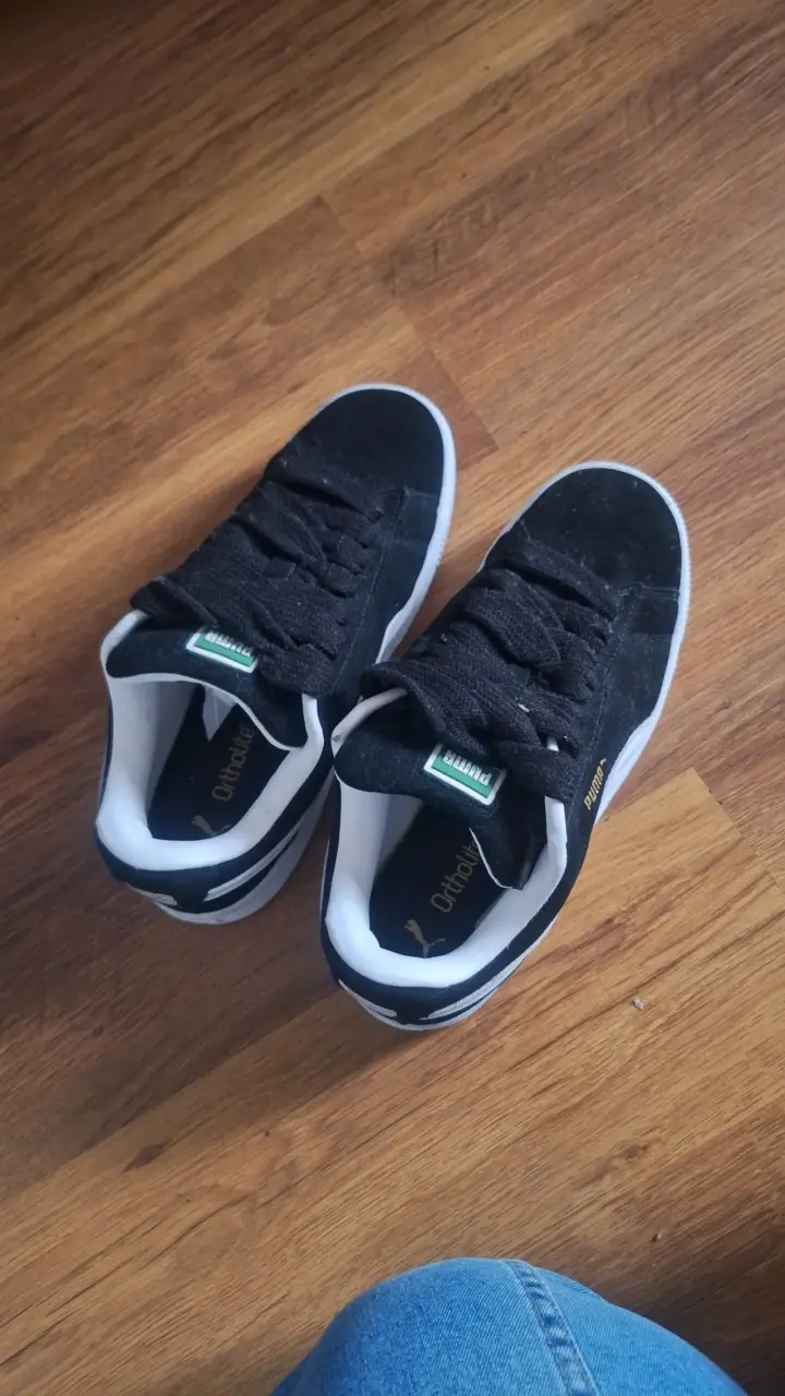 Zapatillas negras Puma clásicas - 2