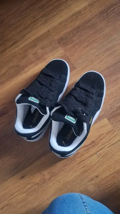 Zapatillas negras Puma clásicas - miniatura 2