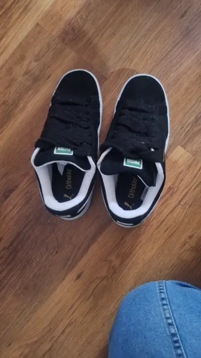 Zapatillas negras Puma clásicas - miniatura 3