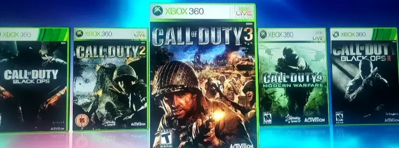 Consola Xbox 360 con control y juegos - 5