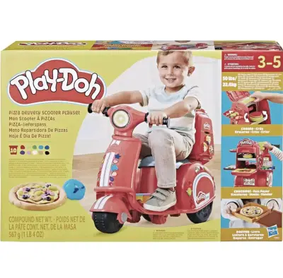 Set de juego Play-Doh Moto Repartidora de Pizzas - miniatura 2