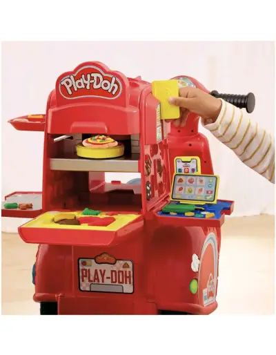 Set de juego Play-Doh Moto Repartidora de Pizzas - miniatura 4