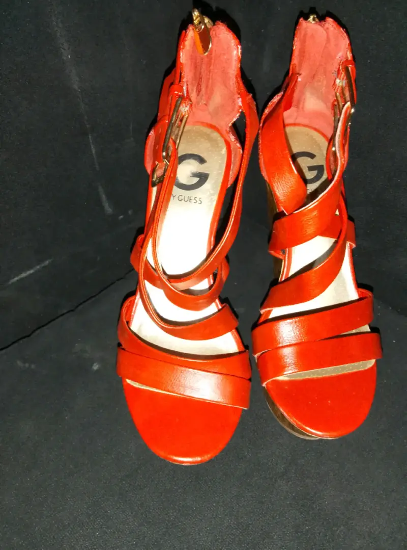 Sandalias de Tacón Alto Rojas Guess - 3