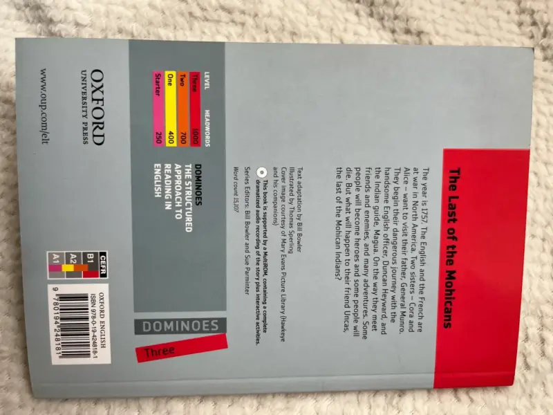 Libro The Last of the Mohicans Dominoes Oxford - 6
