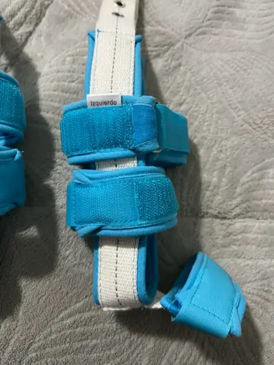 Correas / Arnés de pavlik Blunding celeste - miniatura 5
