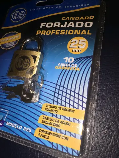 Candado Pequeño  Odis 25mm modelo 325 Profesional - miniatura 5
