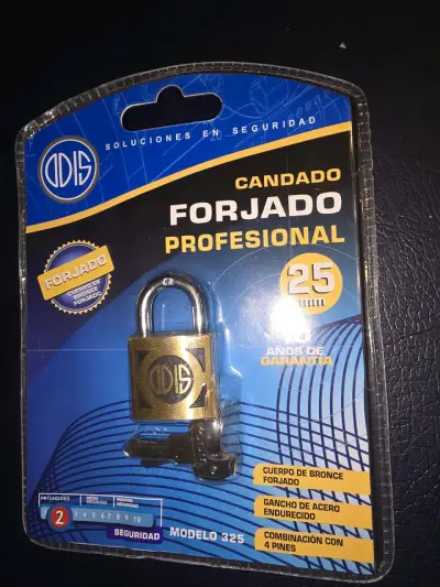 Candado Pequeño  Odis 25mm modelo 325 Profesional - miniatura 6