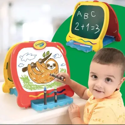 Pizarra doble cara Crayola para niños - miniatura 4
