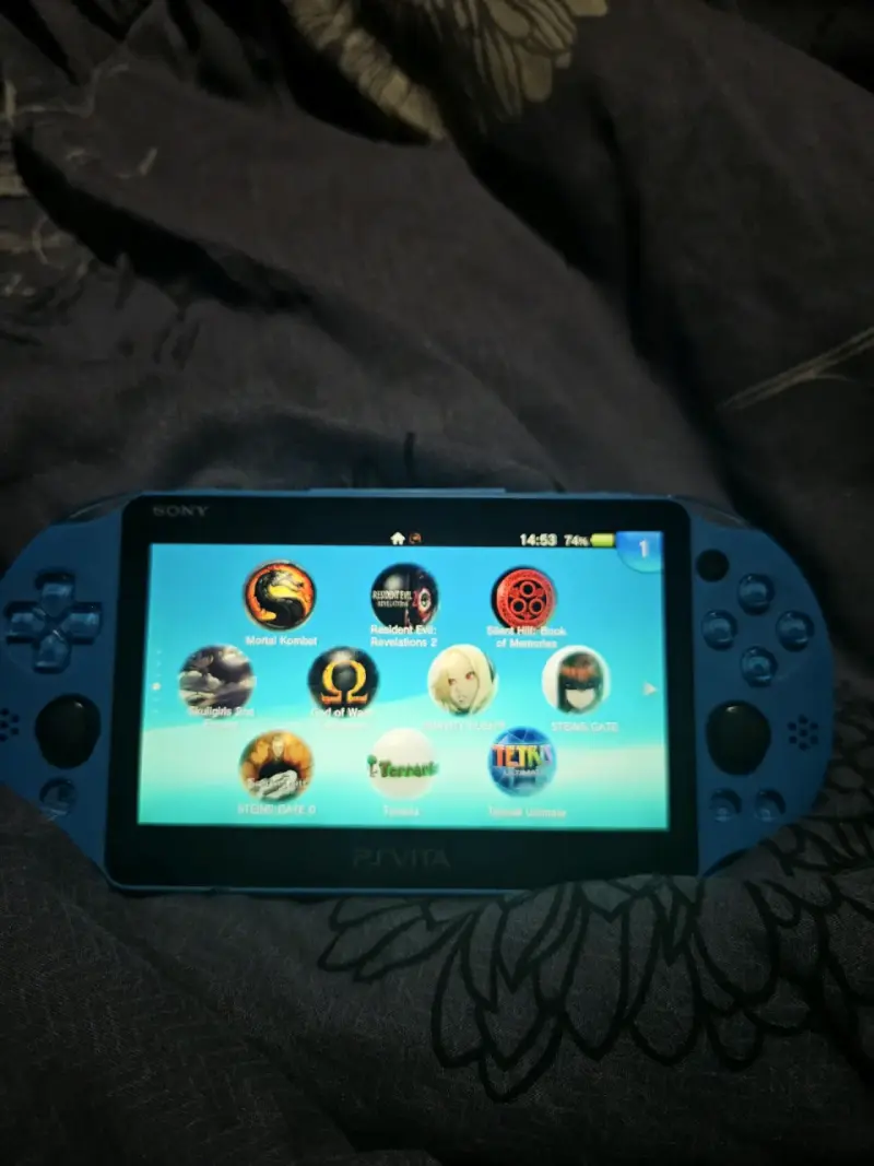Consola portátil PS Vita azul - 1