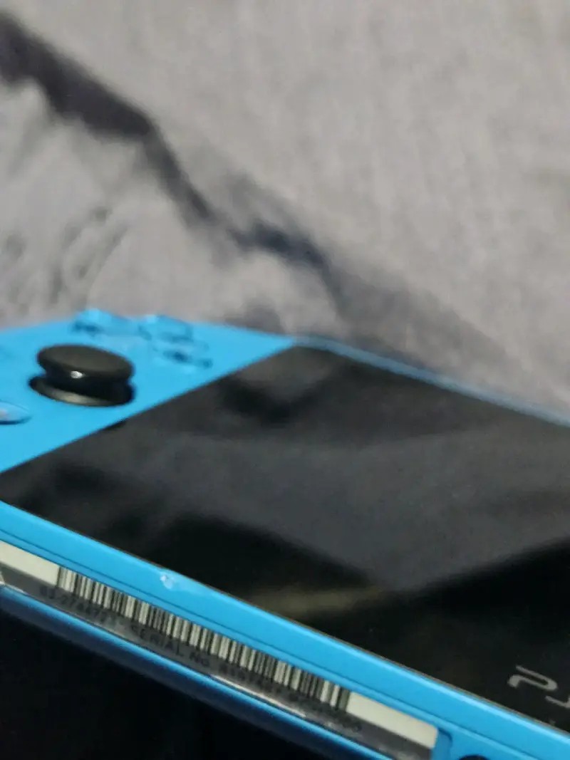 Consola portátil PS Vita azul - 3