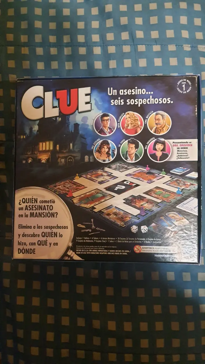 Juego de mesa Clue - 2