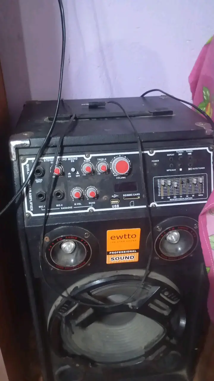 Amplificador de Sonido Profesional  Ecualiz - 1
