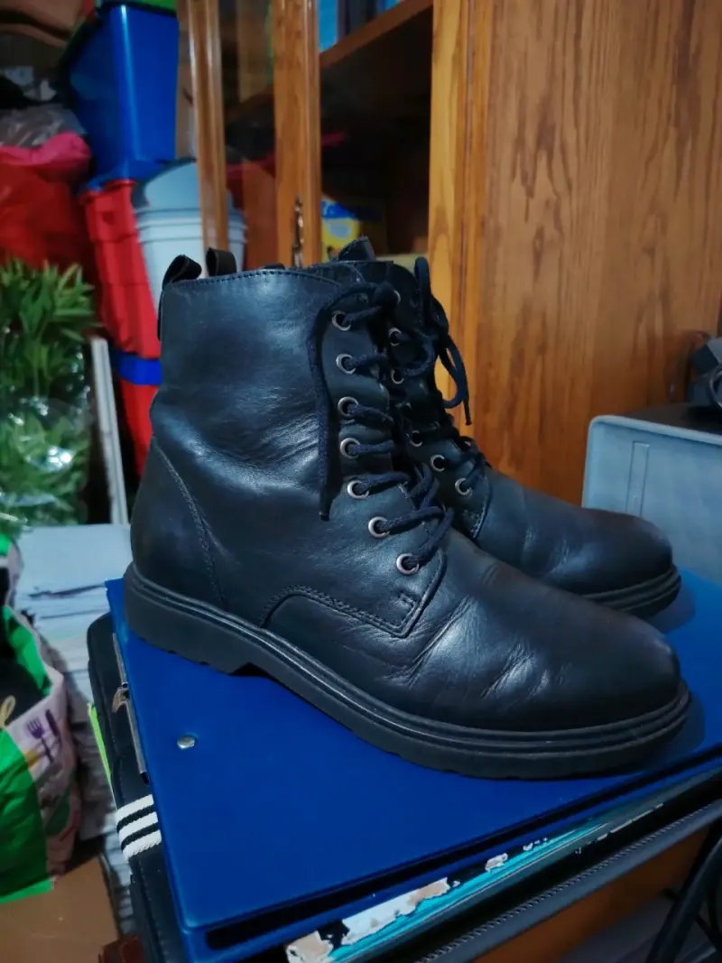 Botas de cuero hombre negro Marco Tozzi talla 40 - 2