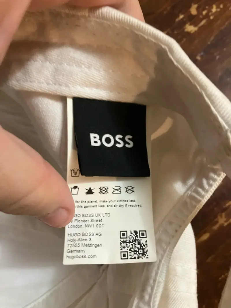 Gorro blanco Boss original - 2