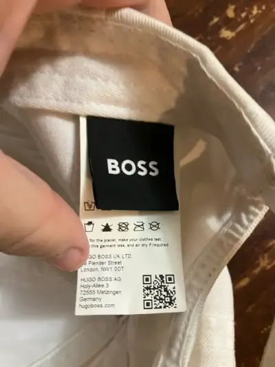 Gorro blanco Boss original - miniatura 2