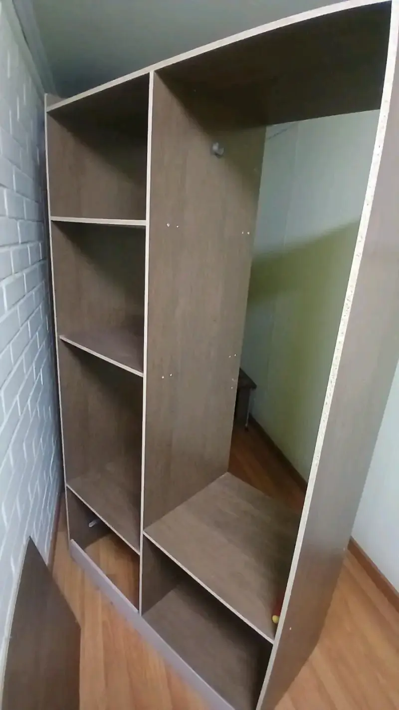 Closet de Madera con Puertas y cajones - 4