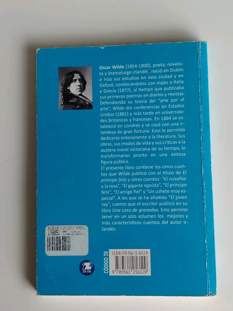 Libro 'El Ruiseñor y la Rosa' de Oscar Wilde - 2