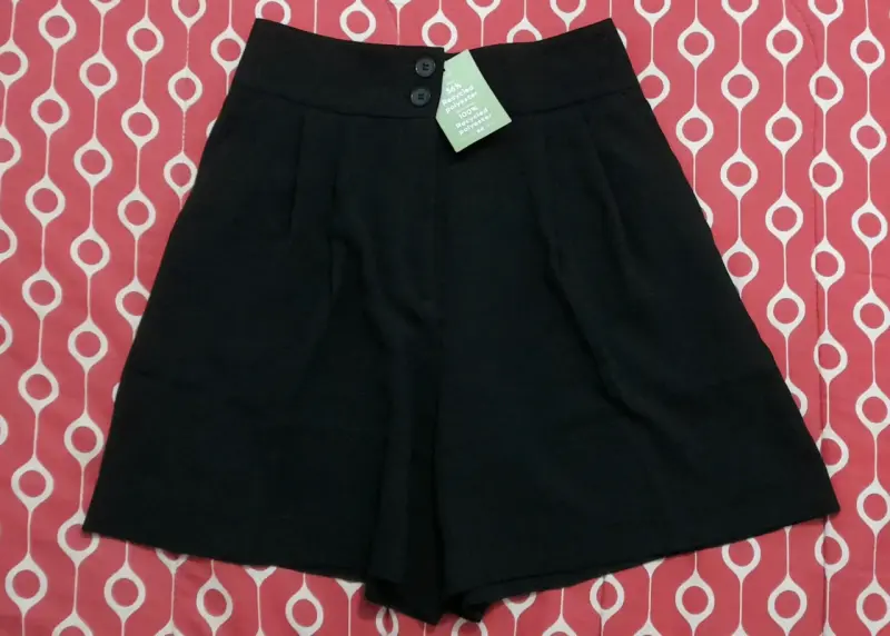 Shorts negros HyM - 1