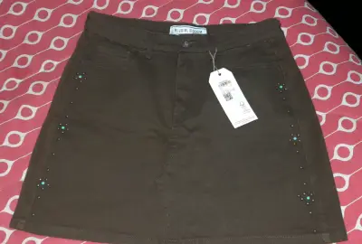 Falda Denim rivets - miniatura 1