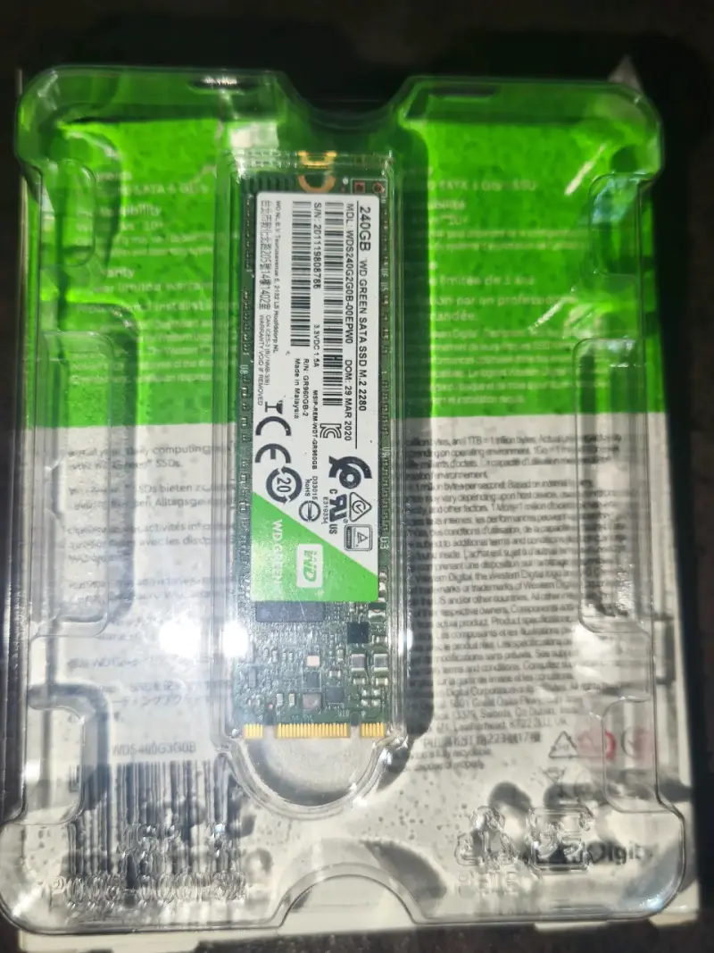 Disco SSD M.2 240GB WD Green