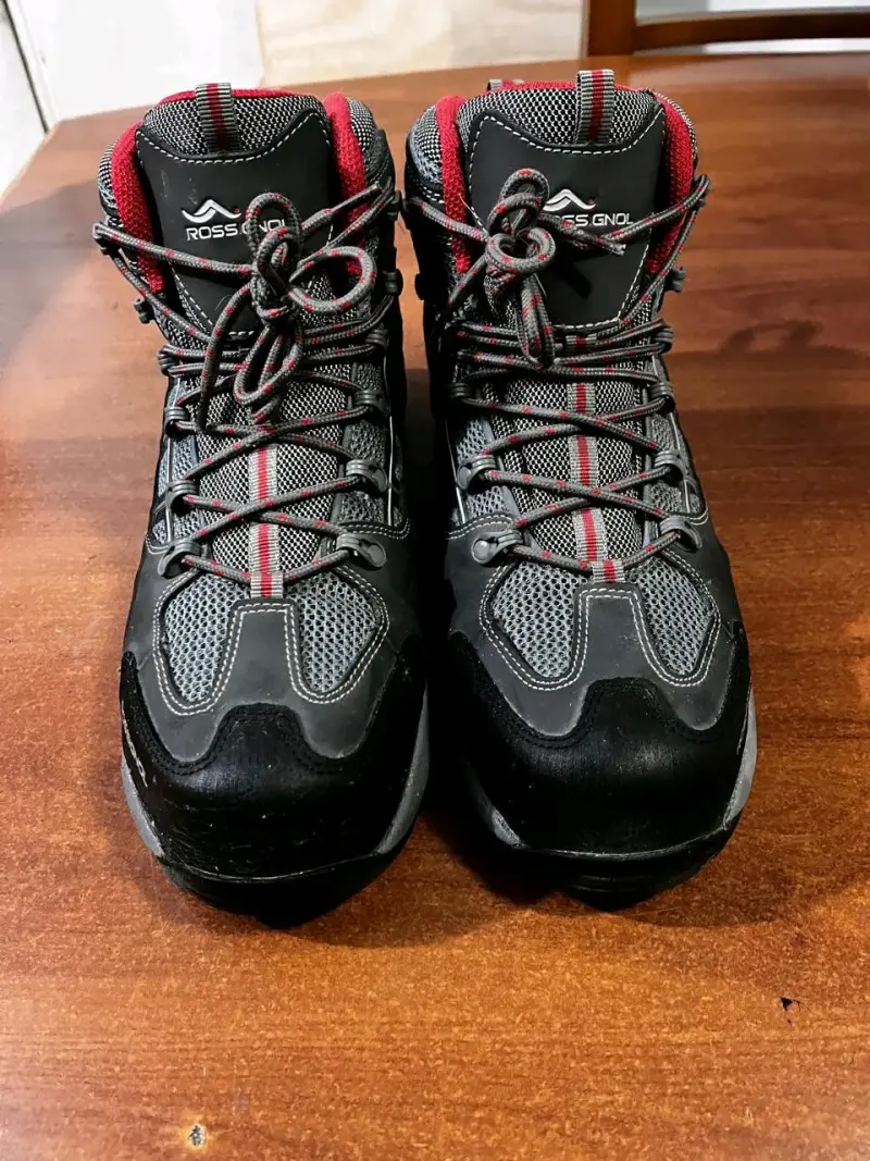 Zapatos de seguridad Rossignol negras y rojas 43 - 1