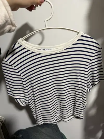 Polera de punto beige para mujer - miniatura 4