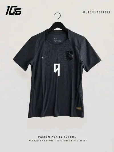 Camiseta de fútbol negra Nike Braut Haaland - miniatura 1