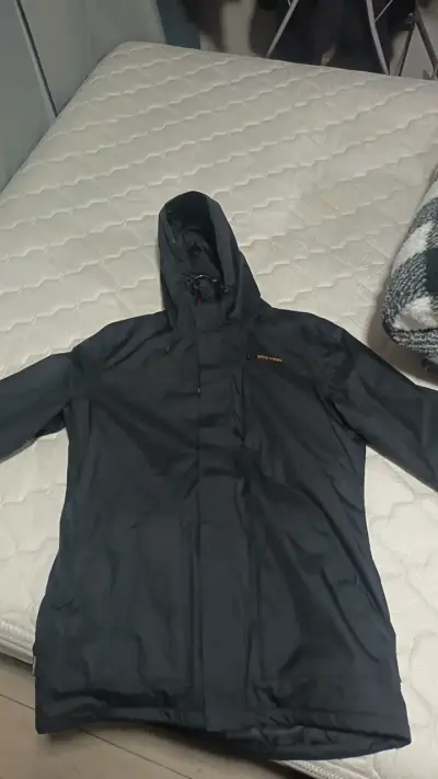 Parka impermeable negra Haka Honu - miniatura 1