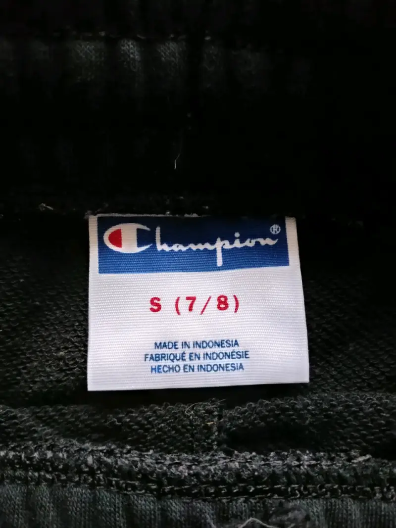 Pantalones deportivos negros Champion para niños - 2