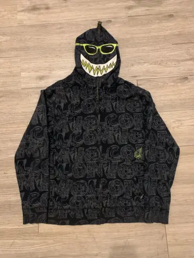 Polerón con capucha Volcom diseño gráfico - miniatura 1