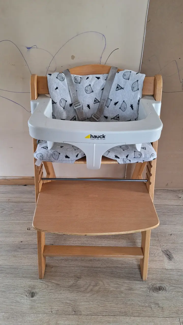 Silla de Comer para Bebé Hauck de Madera - 2