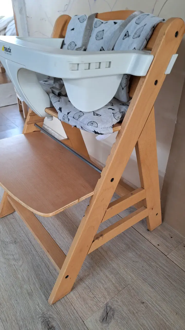 Silla de Comer para Bebé Hauck de Madera - 5