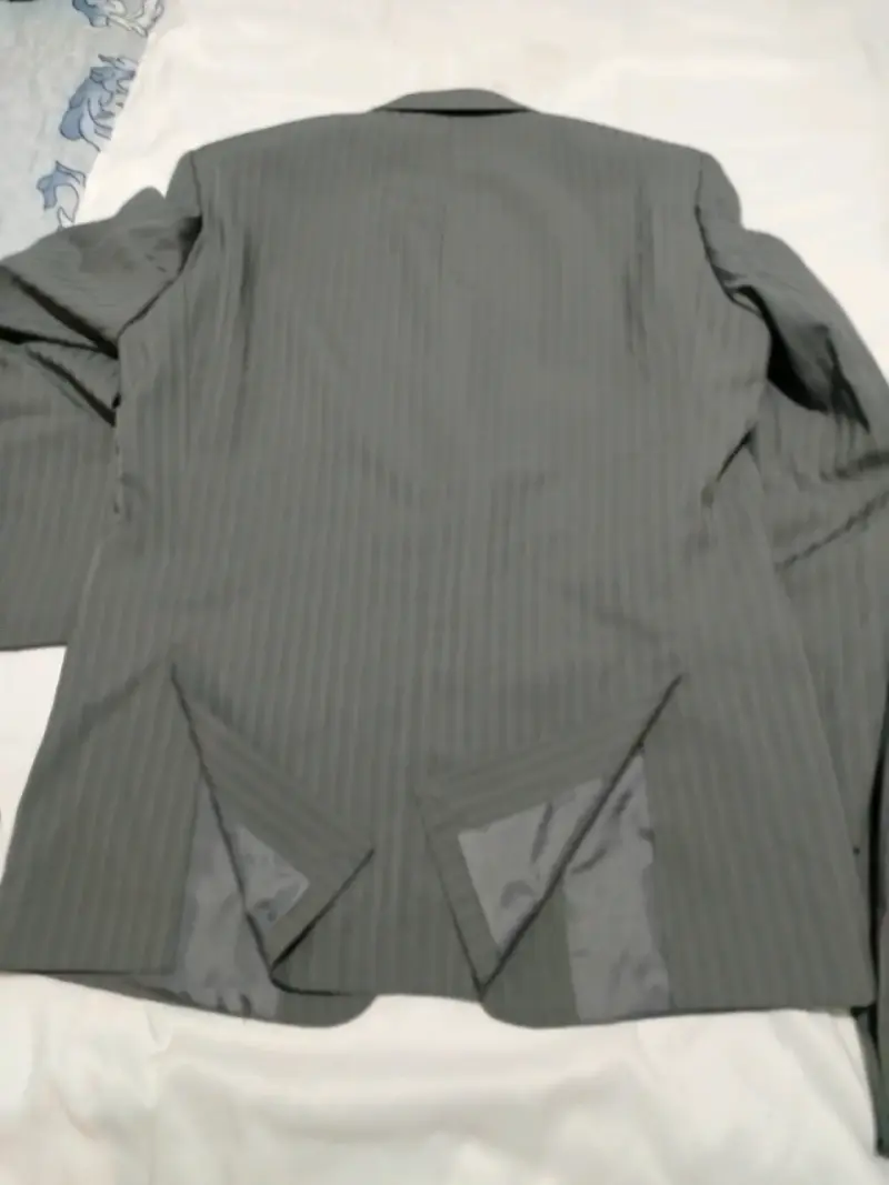 Traje formal gris para hombre - 3