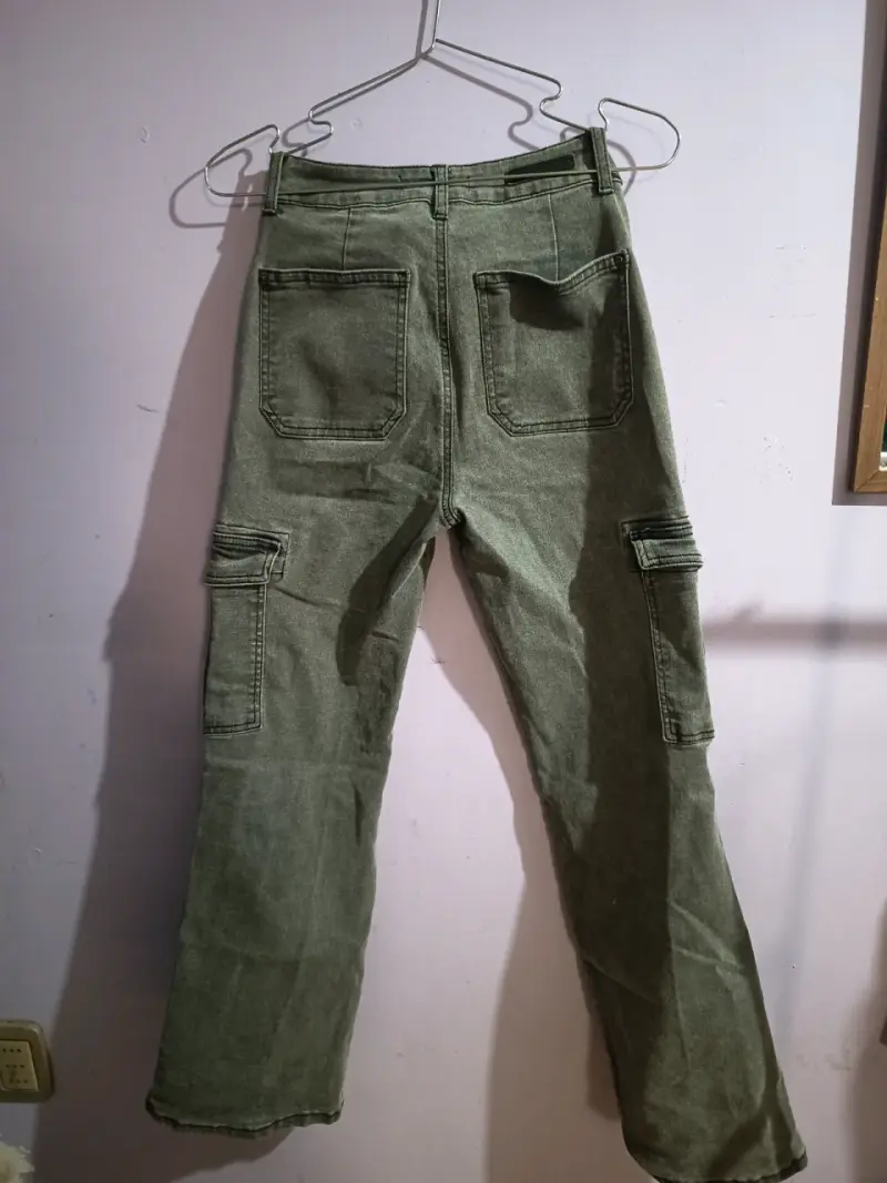 Pantalones Flare, Cargo de mujer - 2