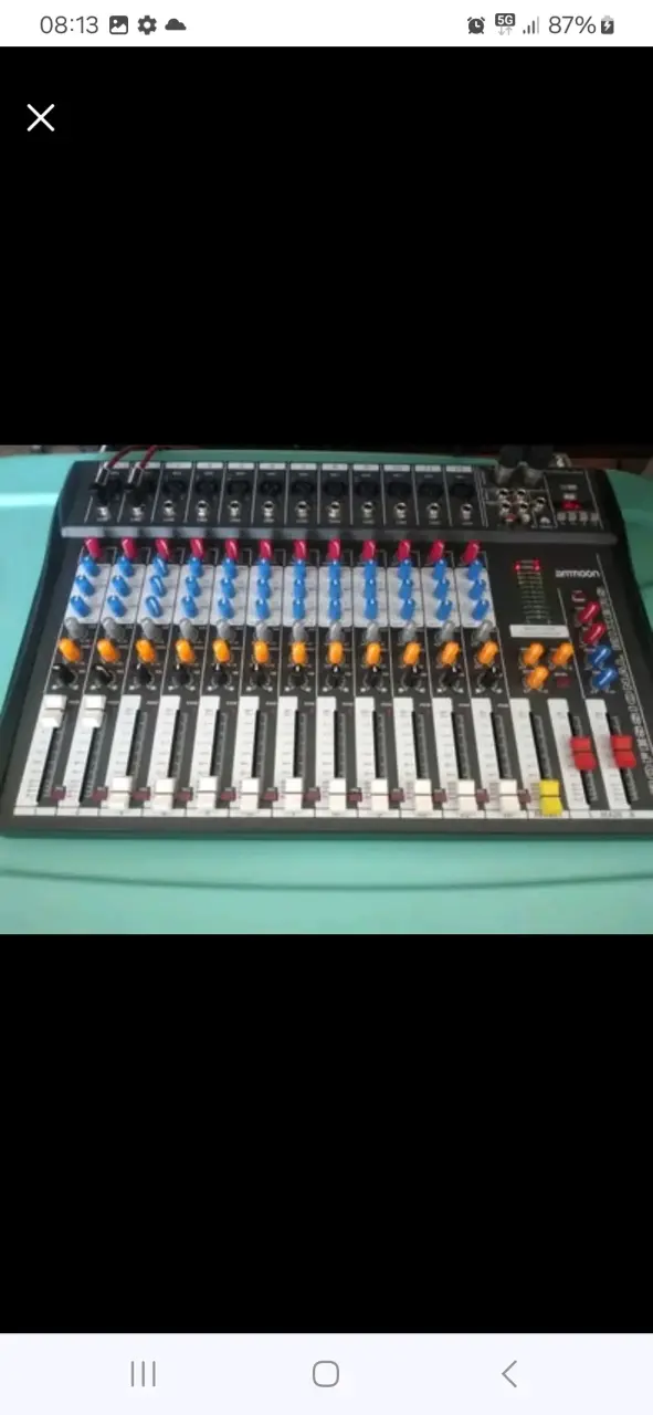 Mezclador de Audio Ammoon con Estuche - 1