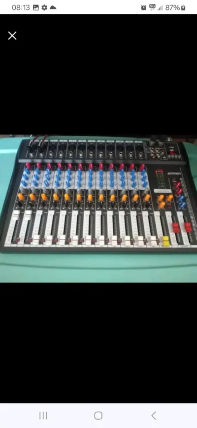 Mezclador de Audio Ammoon con Estuche - miniatura 1