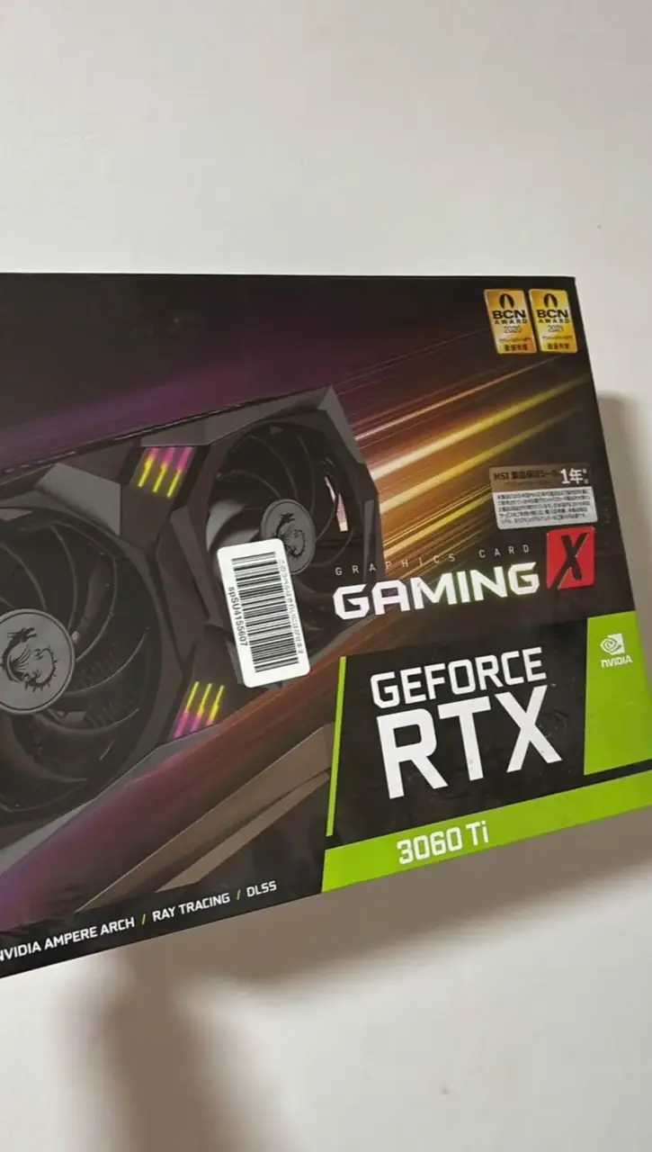 Tarjeta Gráfica MSI GeForce RTX 3060 Ti Gaming X - 1