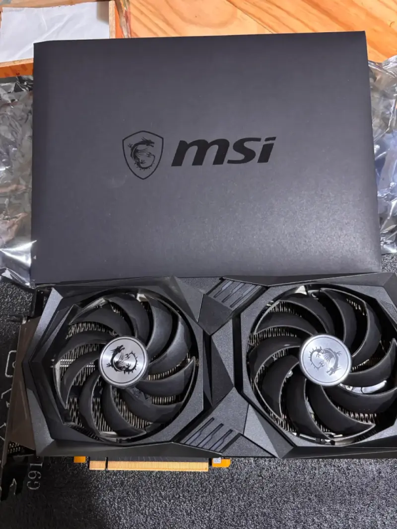 Tarjeta Gráfica MSI GeForce RTX 3060 Ti Gaming X - 3