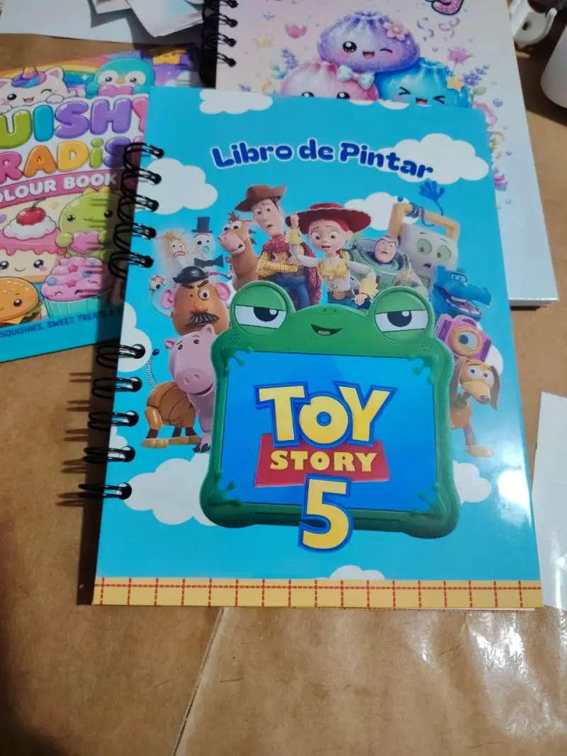 Libro de colorear Toy Story 5 para niños - 1