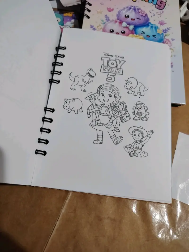 Libro de colorear Toy Story 5 para niños - 5