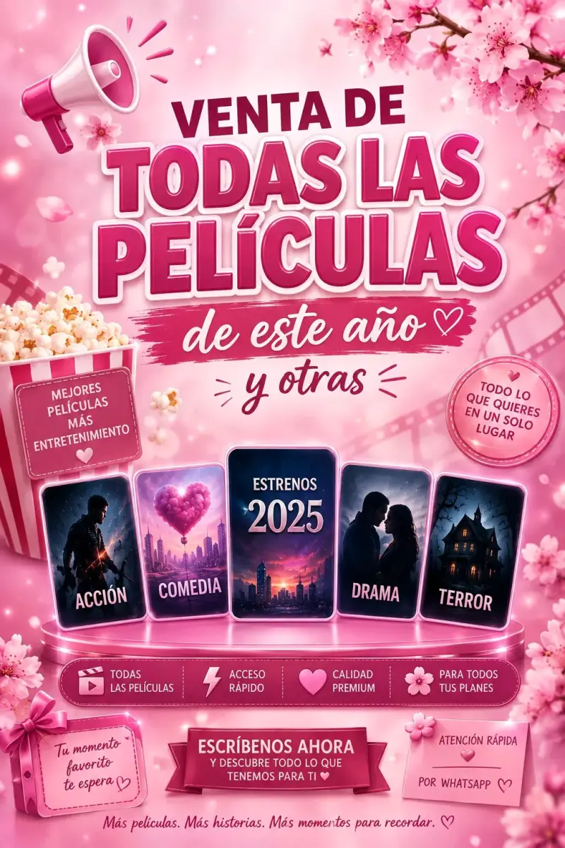 Colección de Películas 2025 en Venta PDF