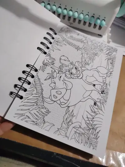 Libro de colorear Disney Bestiaire 60 ilustraciones - miniatura 5