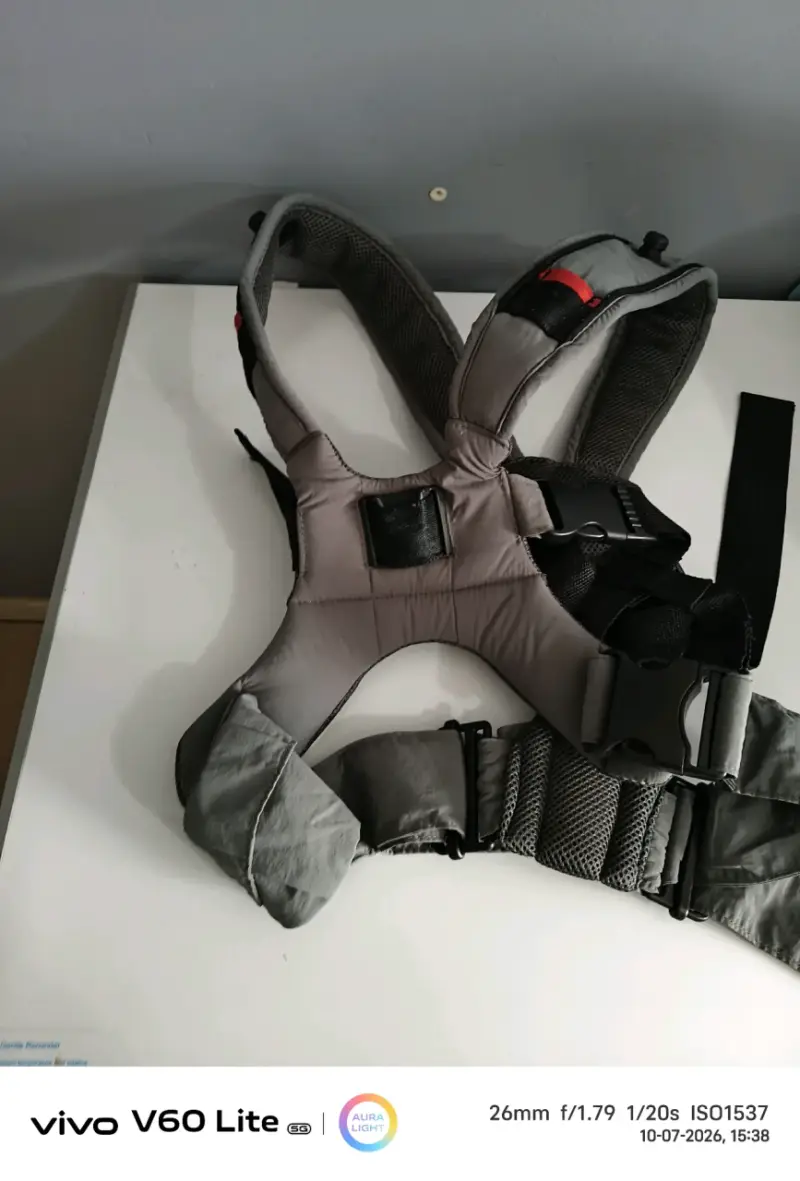 Portabebés ergonómico Infanti gris - 3