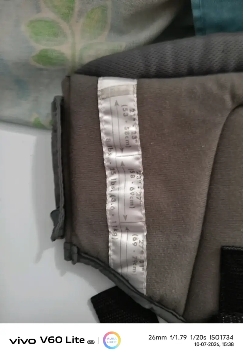 Portabebés ergonómico Infanti gris - 4